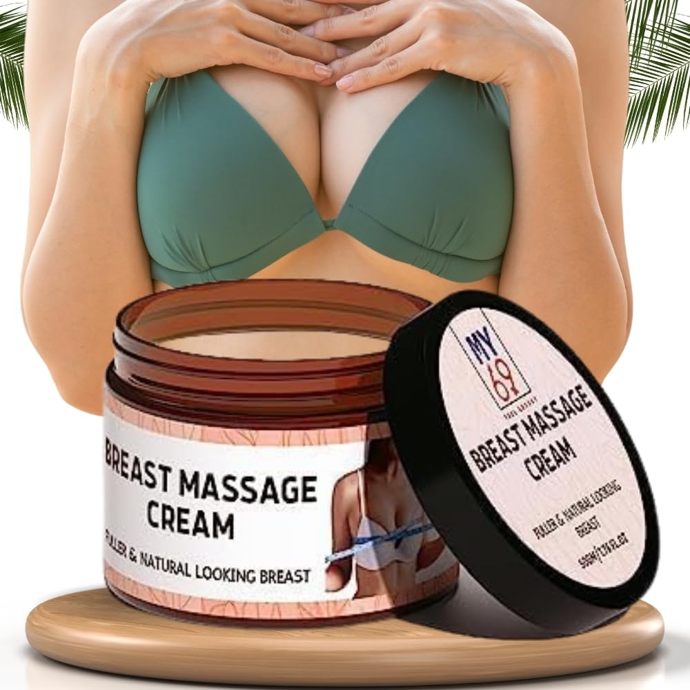 Breast Enhancement Cream 50g Natural Breast Enlargement Cream for Breast Growth & Bigger Breast Boob Cream with Gentle Formula to Lift Firm & Tighten Breast & Fast breast growth