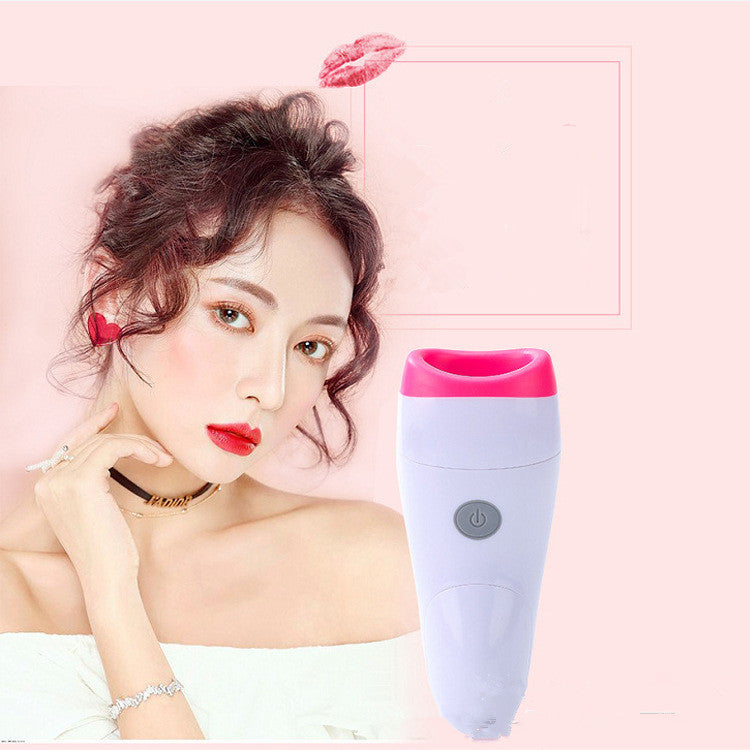 Electric Lip Plumper with Silicone Beauty Tool