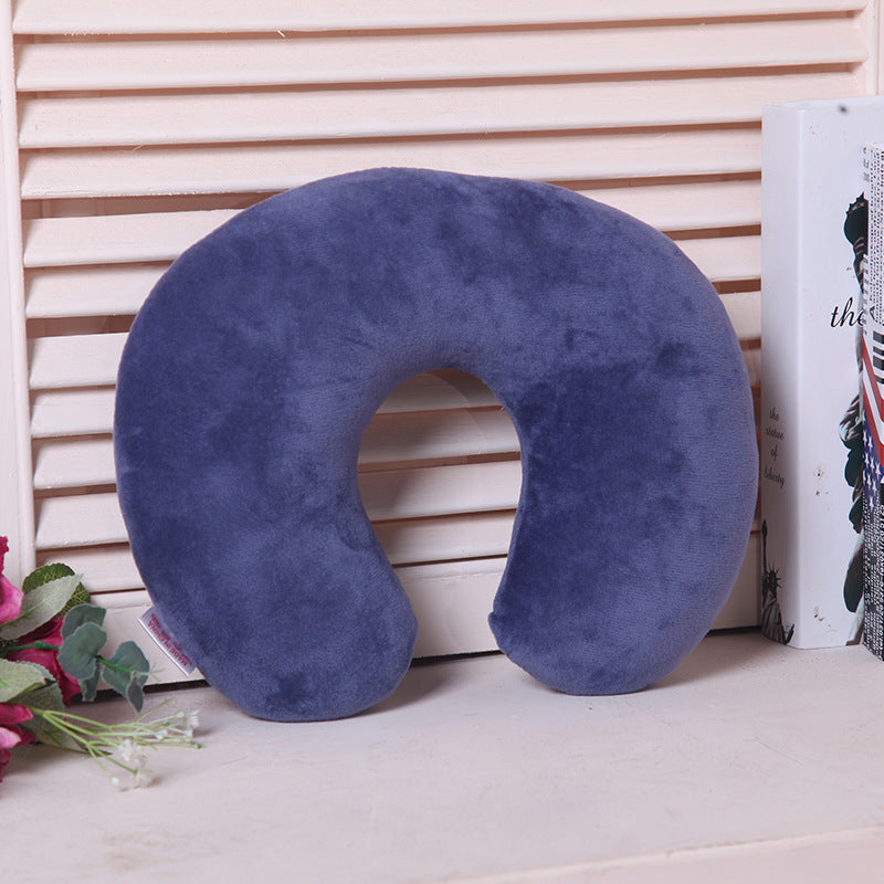 Monochrome U-Shaped Neck Support Pillow