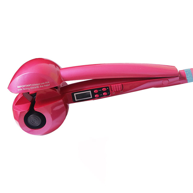 Ceramic Automatic Hair Curler with Pear Flower Design