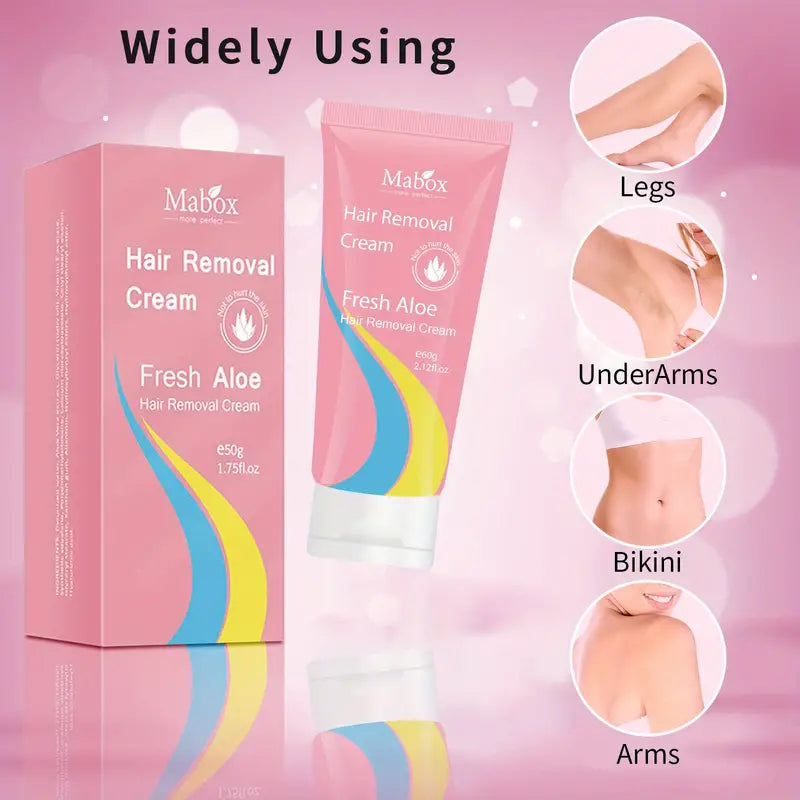 Sensitive Hair Removal Cream for Body and Bikini Areas