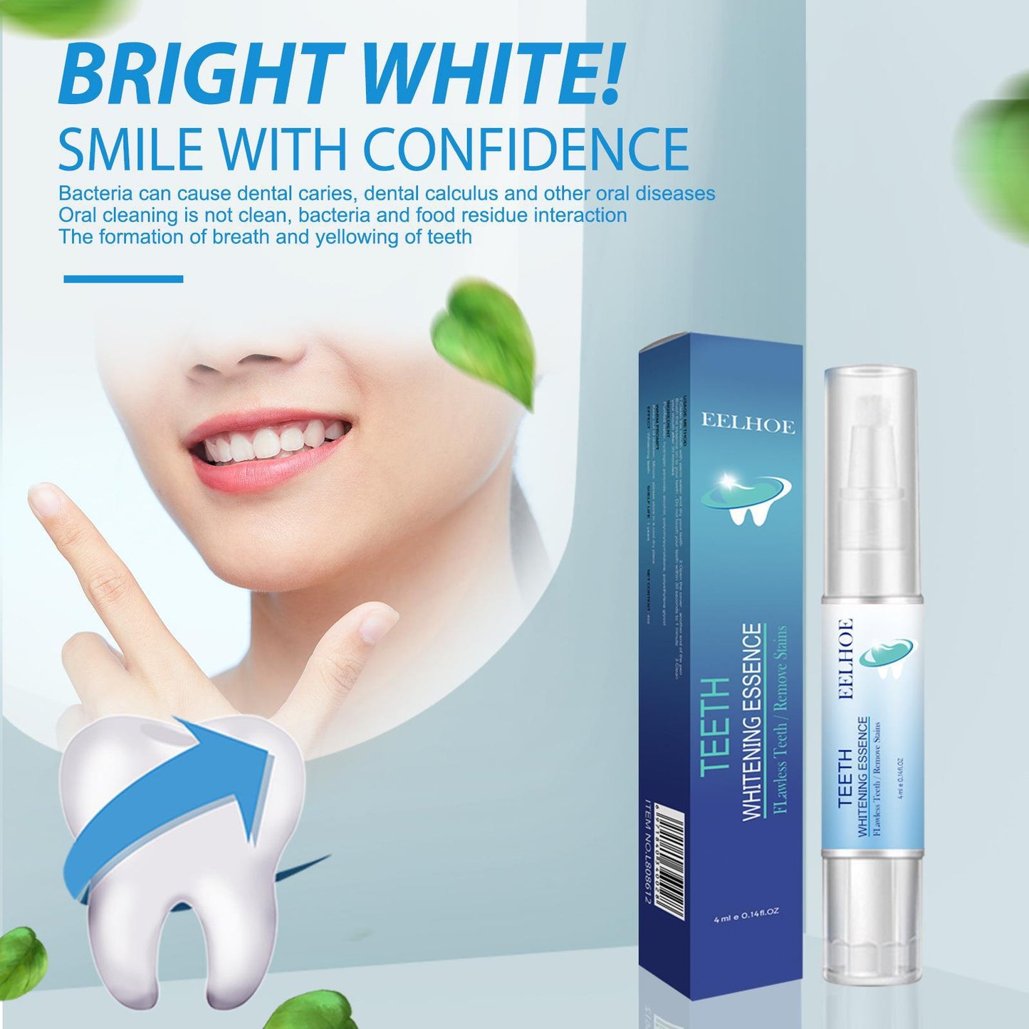 EELHOE Teeth Cleaning Pen for Whitening and Care