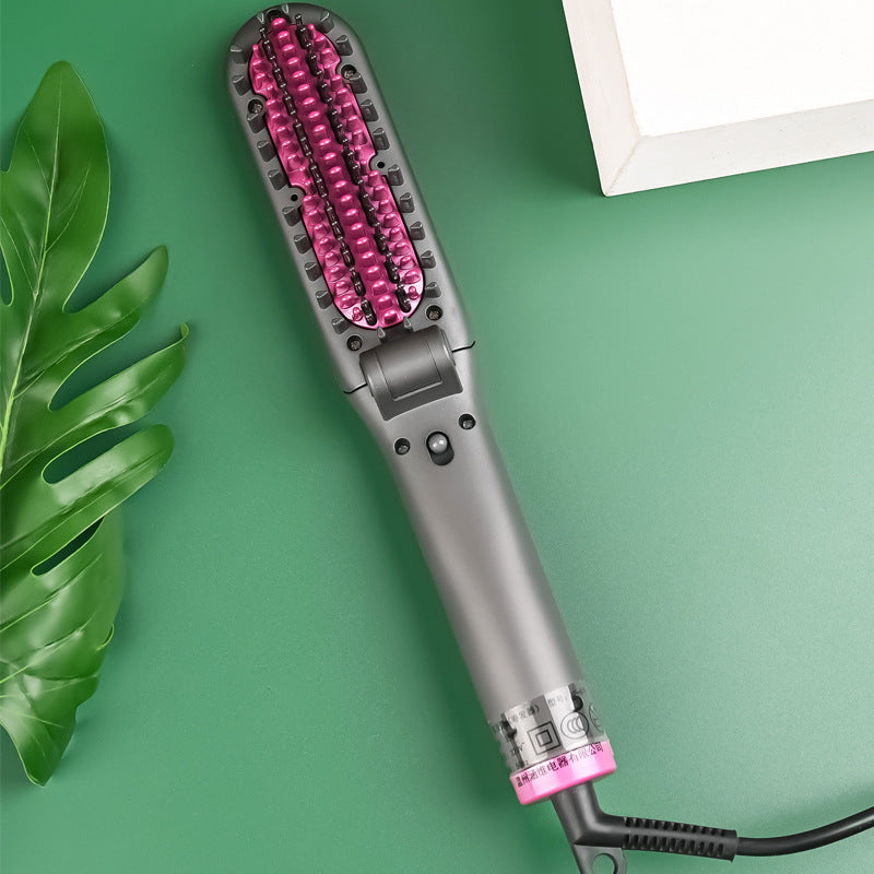 Dual Purpose Negative Ion Electric Hair Straightener Comb