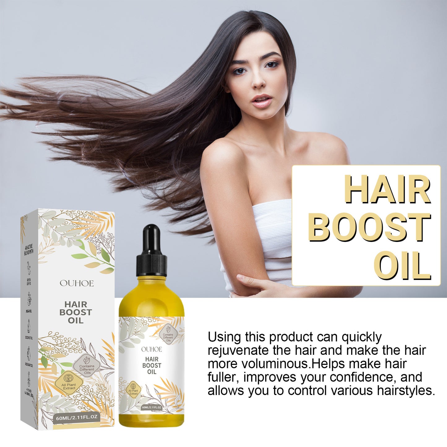 OUHOE Essential Oil for Repairing Damaged Hair