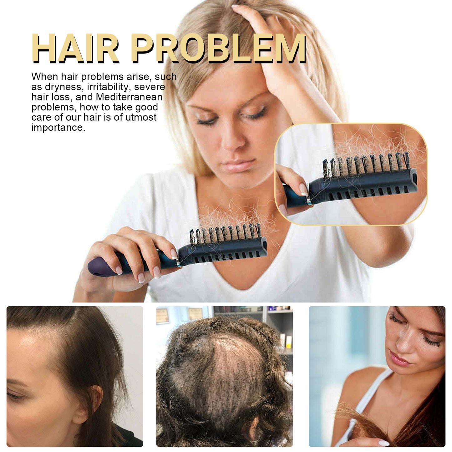 OUHOE Essential Oil for Repairing Damaged Hair